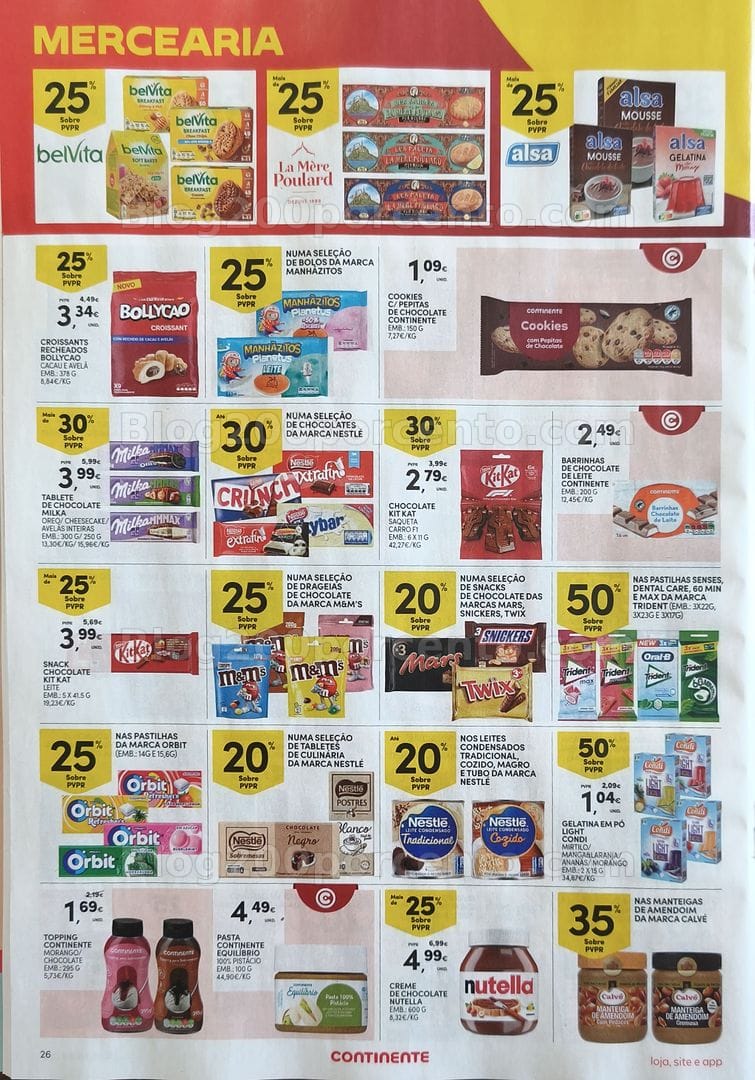 Antevisão Folheto CONTINENTE Promoções de 7 a 13 julho